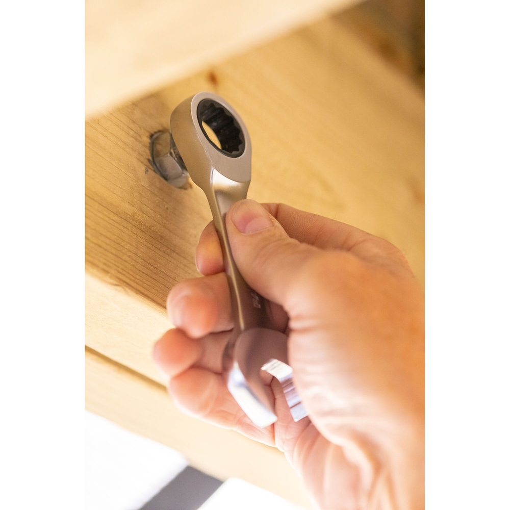 Clé mixte courte à cliquet 17 mm anti-slip - Fatmax - FMMT13113-0 - STANLEY FATMAX