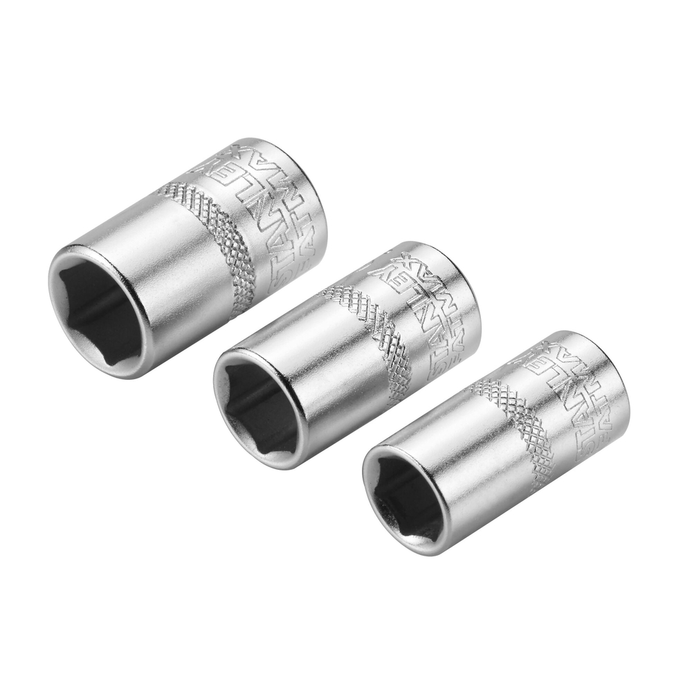 Jeu de douilles 1/4’’ 6 pans 8 - 9 - 10 mm - 3 pièces - FMMT17091-0 - STANLEY FATMAX