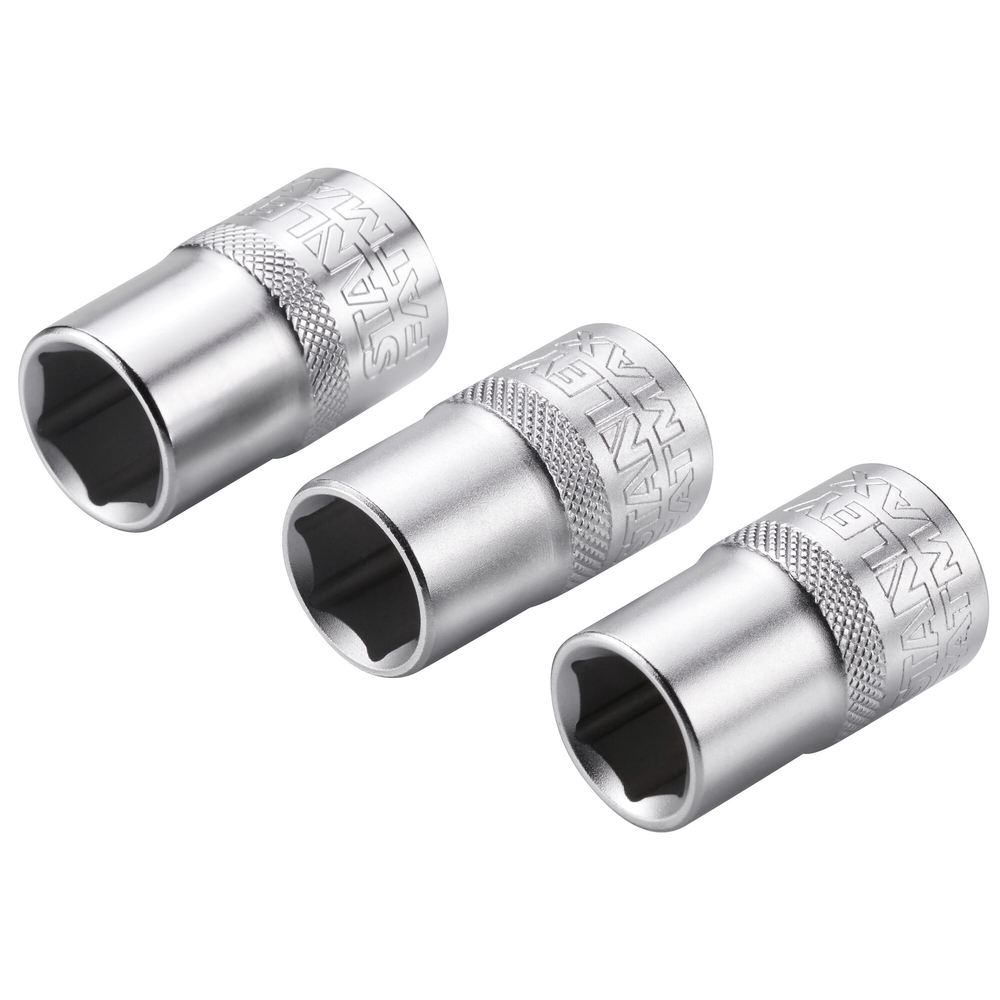 Jeu de douilles 1/2’’ 6 pans 14-15-16 mm - Fatmax - 3 pièces - FMMT17093-0 - STANLEY FATMAX