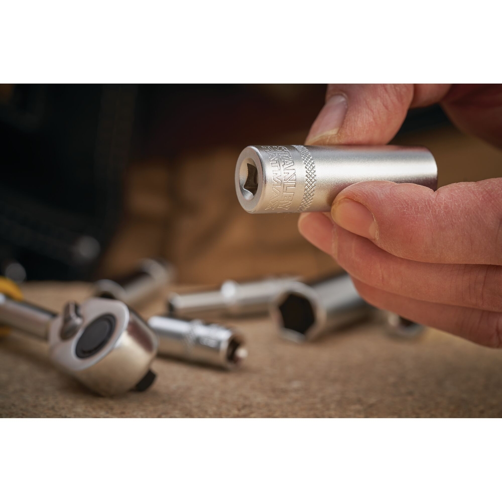 Douille longue 1/4’’ 6 pans 12 mm - Fatmax - FMMT17964-0 - STANLEY FATMAX