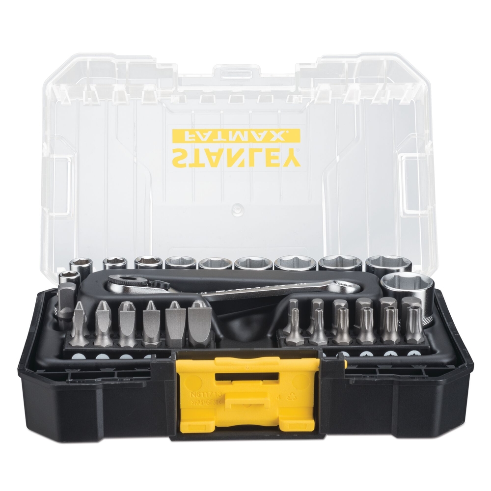 Coffret Stakbox S - 1/4’’ - jeu de 37 pièces - Fatmax - FMMT19101-0 - STANLEY FATMAX