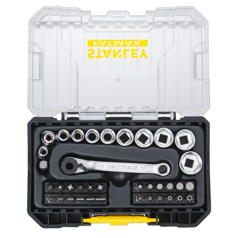 Coffret Stakbox S - 1/4’’ - jeu de 37 pièces - Fatmax - FMMT19101-0 - STANLEY FATMAX