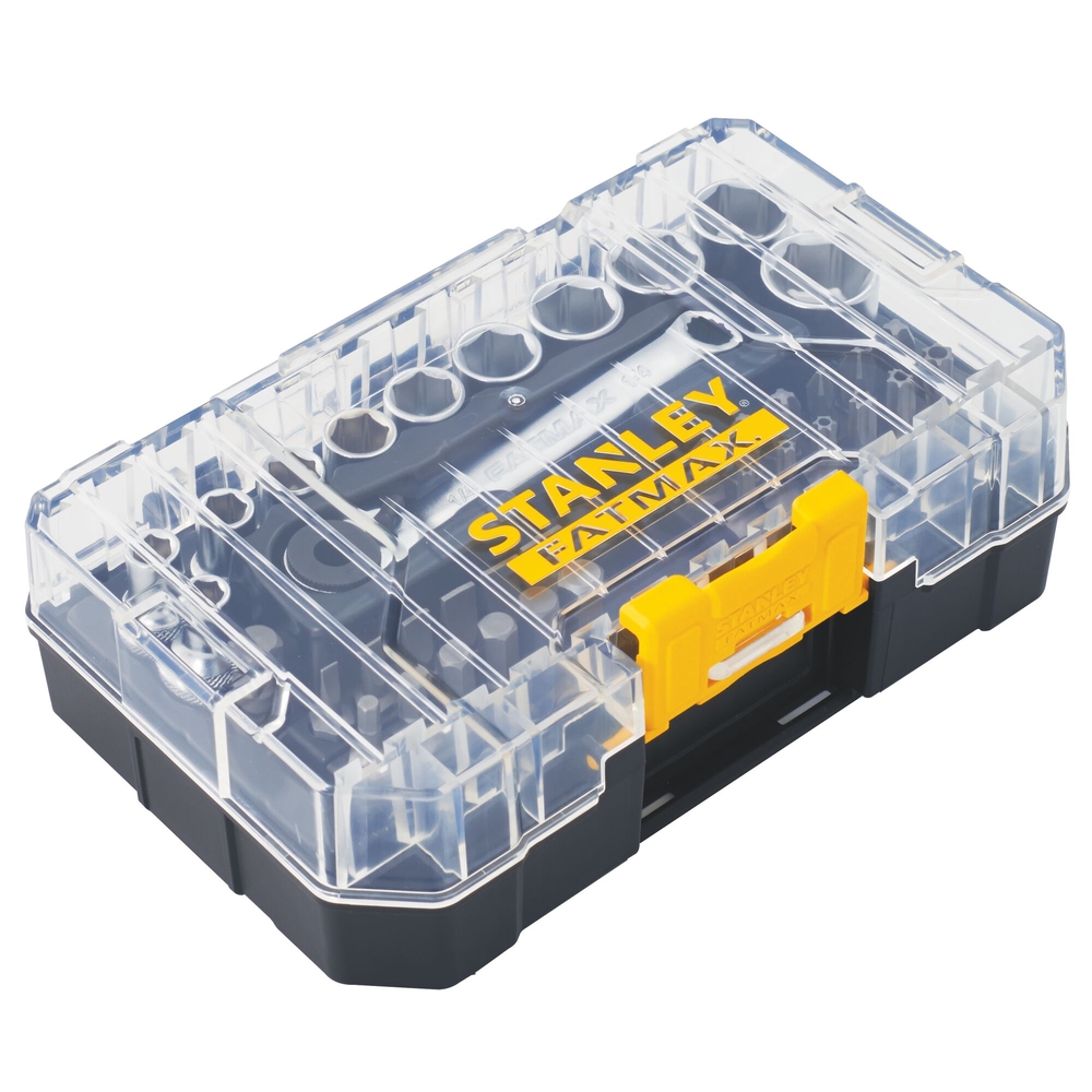 Coffret Stakbox S - 1/4’’ - jeu de 37 pièces - Fatmax - FMMT19101-0 - STANLEY FATMAX