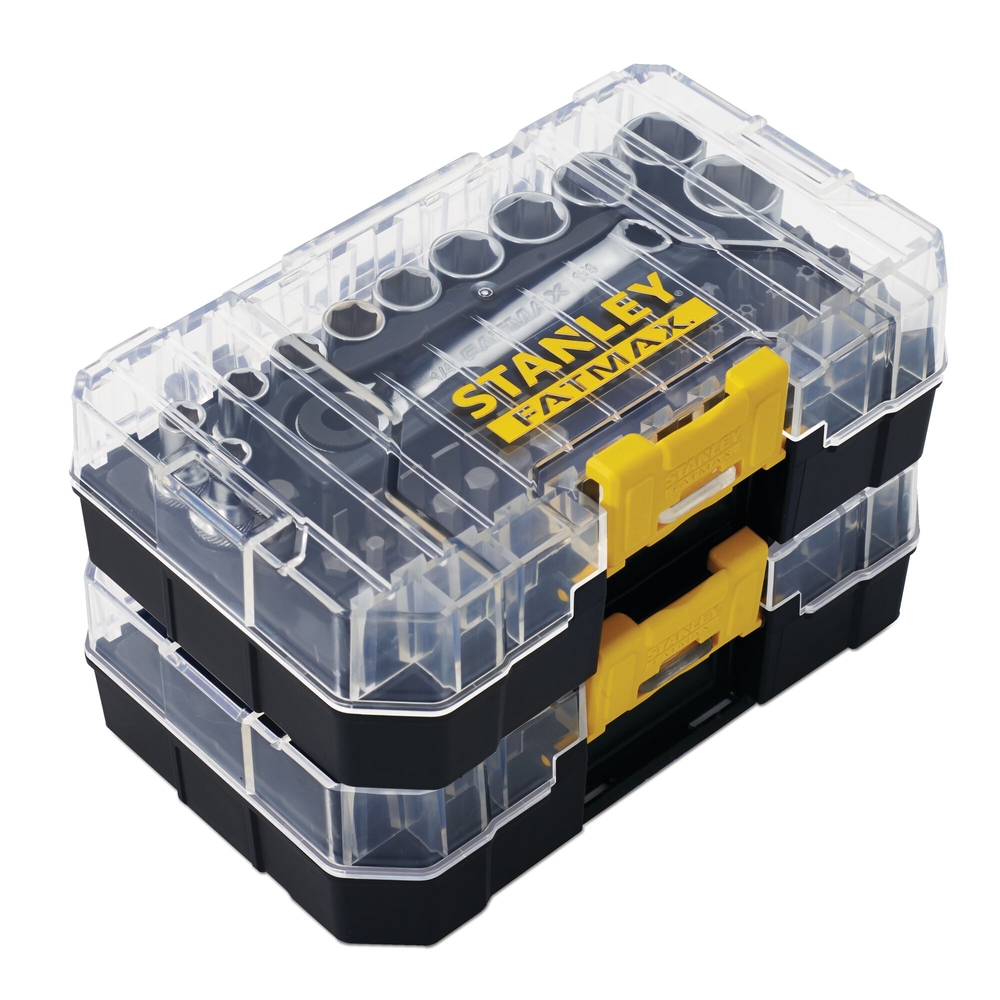 Coffret Stakbox S - 1/4’’ - jeu de 37 pièces - Fatmax - FMMT19101-0 - STANLEY FATMAX