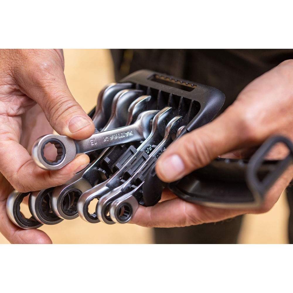 Clés mixtes courtes à cliquet - jeu de 7 pièces - Fatmax - FMMT82900-0 - STANLEY FATMAX