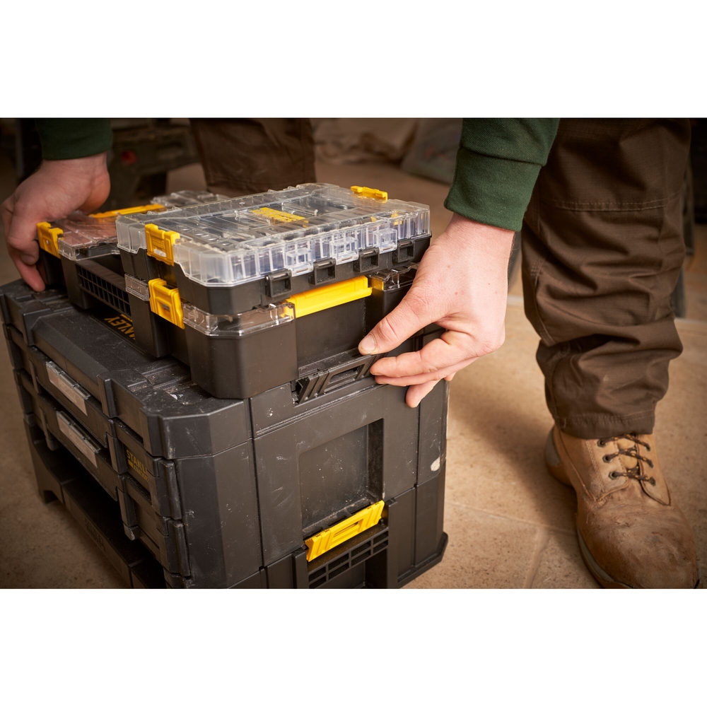 Coffret de douilles Stakbox M - 1/4’’ - jeu de 48 pièces - Fatmax - FMMT98101-0 - STANLEY FATMAX