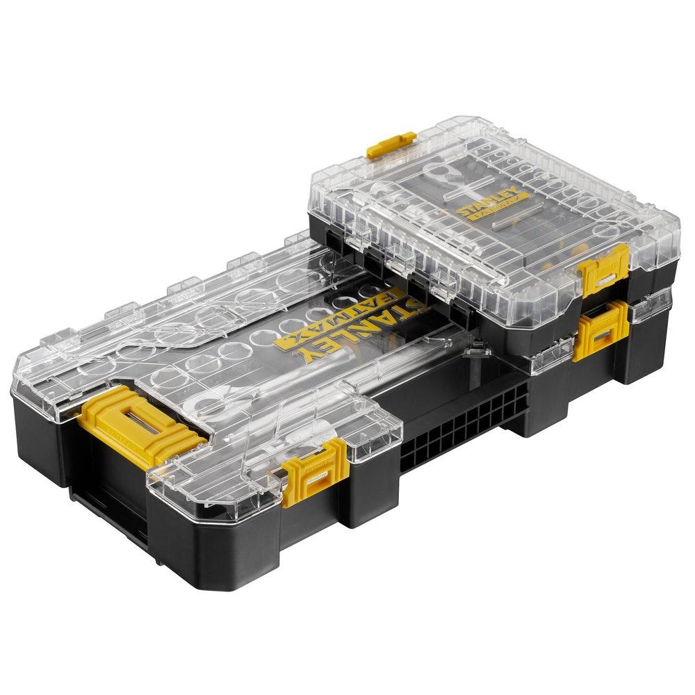 Coffret de douilles Stakbox L - 1/2’’ - jeu de 26 pièces - Fatmax - FMMT98103-1 - STANLEY FATMAX
