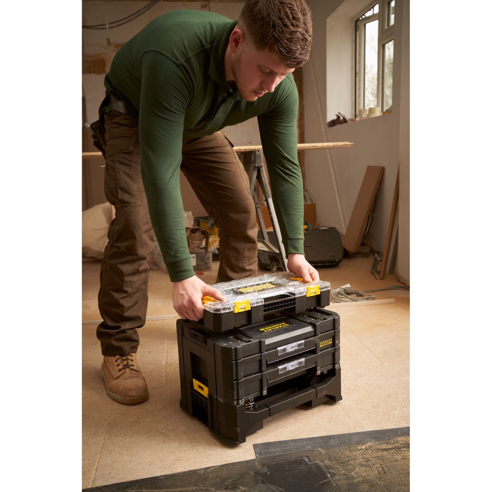 Coffret de douilles Stakbox L - 1/2’’ - jeu de 26 pièces - Fatmax - FMMT98103-1 - STANLEY FATMAX