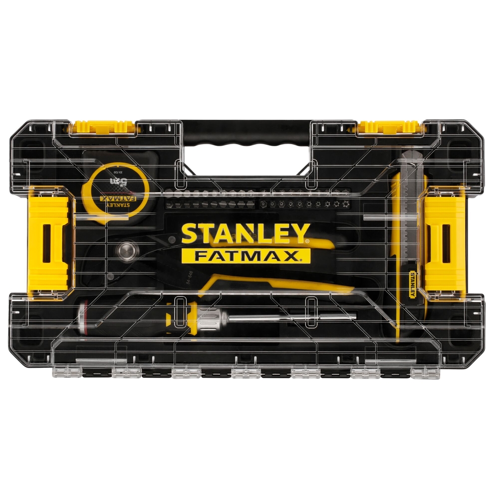 Coffret mixte Stakbox L - jeu de 44 pièces - Fatmax - FMMT98106-1 - STANLEY FATMAX