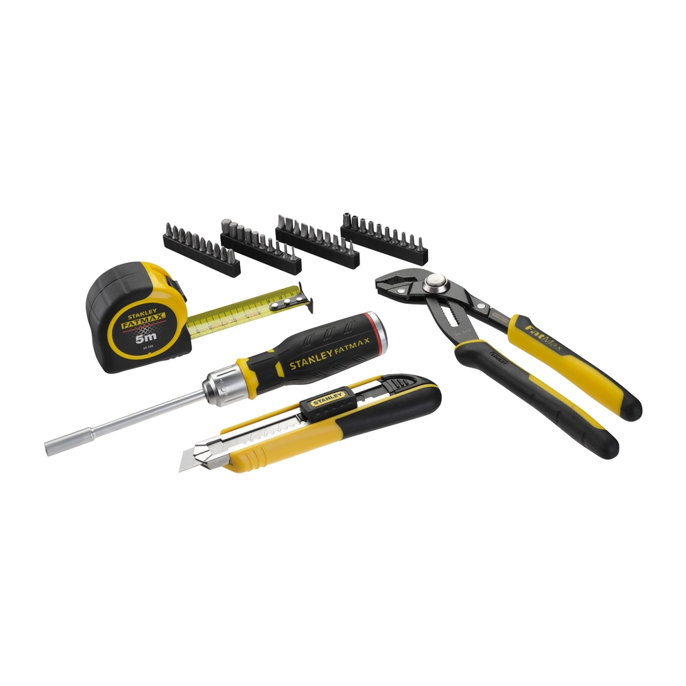 Coffret mixte Stakbox L - jeu de 44 pièces - Fatmax - FMMT98106-1 - STANLEY FATMAX