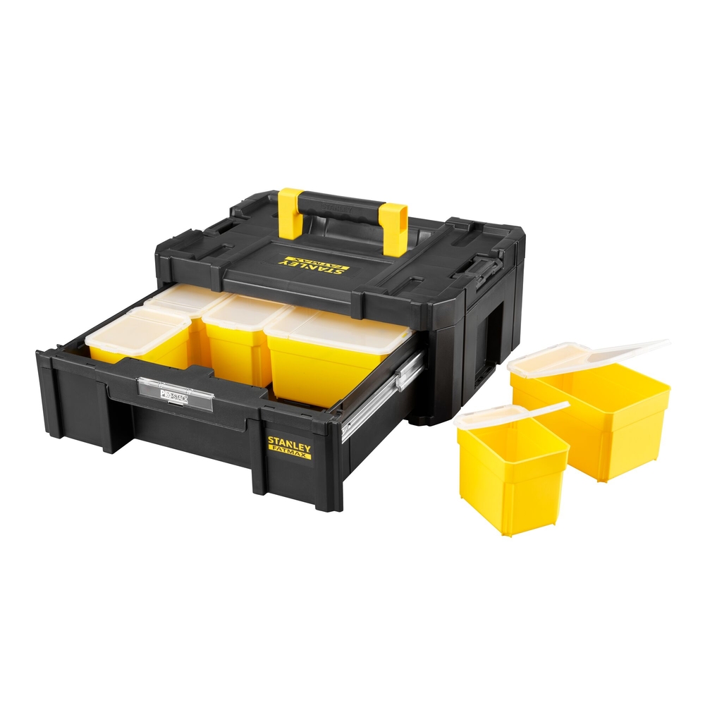 Mallette grand tiroir 6 casiers Pro-Stack™ - Fatmax - FMST1-71968 - STANLEY FATMAX