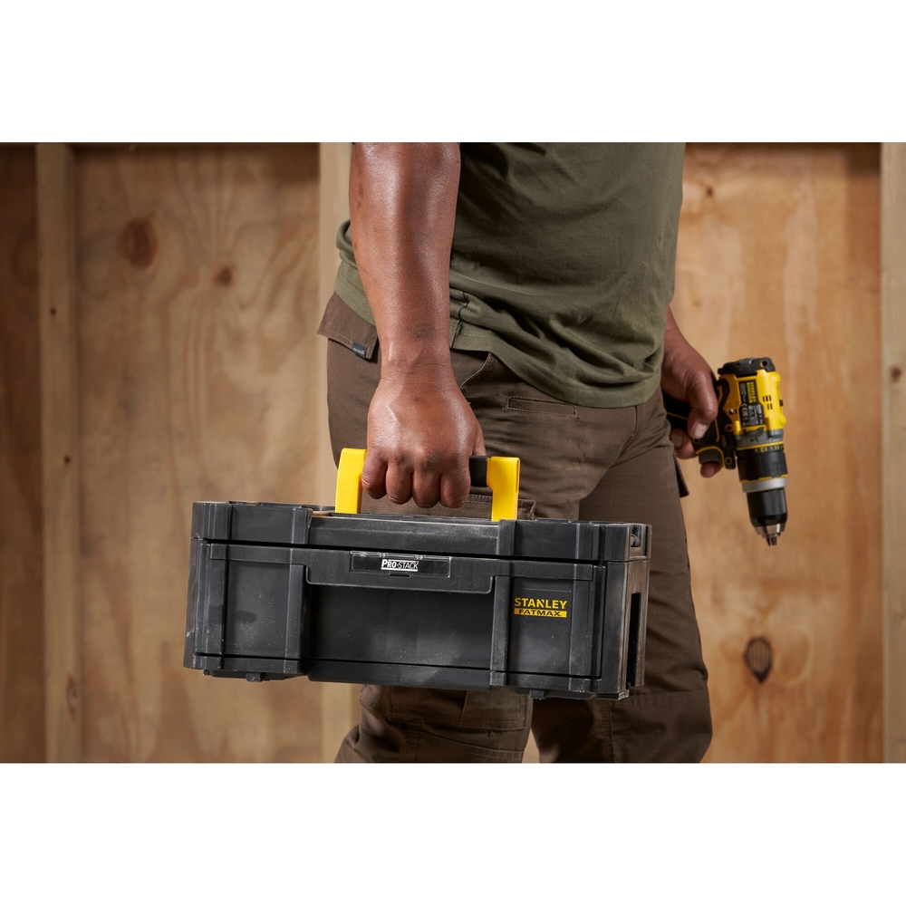 Mallette grand tiroir 6 casiers Pro-Stack™ - Fatmax - FMST1-71968 - STANLEY FATMAX