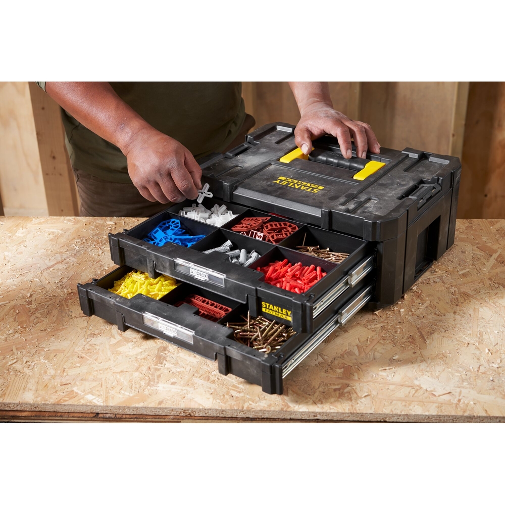 Mallette 2 tiroirs Pro-Stack™ - Fatmax - FMST1-71969 - STANLEY FATMAX