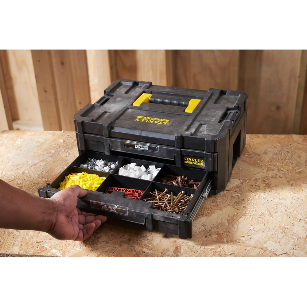 Mallette 2 tiroirs Pro-Stack™ - Fatmax - FMST1-71969 - STANLEY FATMAX