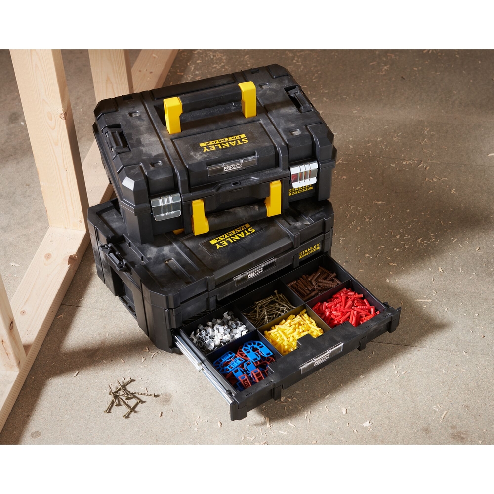 Kit mallette + mallette 2 tiroirs Pro-Stack™ - Fatmax - FMST1-71981 - STANLEY FATMAX