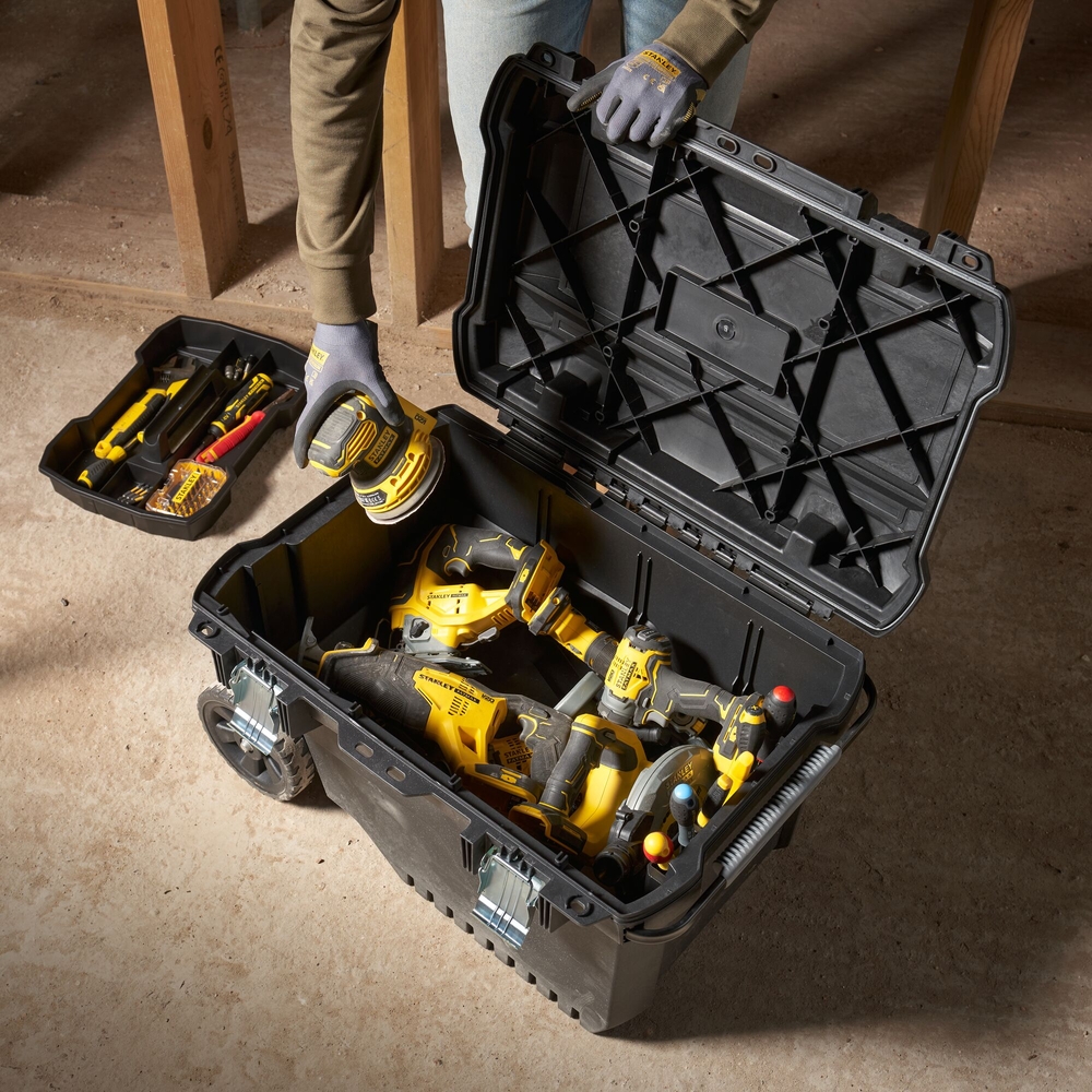 Coffre de chantier étanche 90 L - Fatmax - FMST1-73601 - STANLEY FATMAX