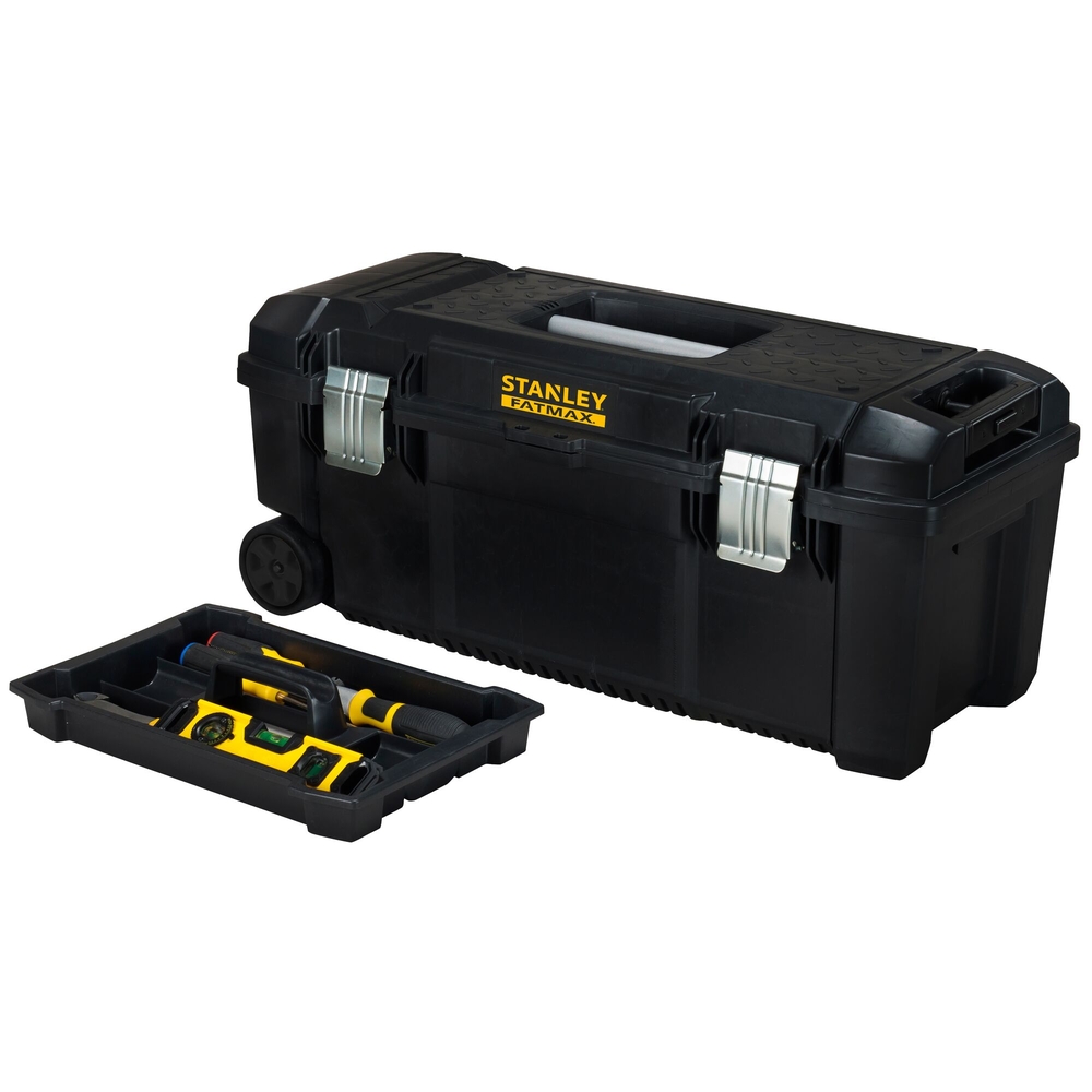 Boite à outils étanche 71 cm poignée télescopique et roulettes - Fatmax - FMST1-75761 - STANLEY FATMAX