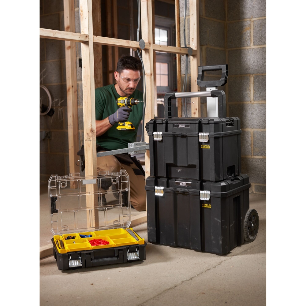 Coffre avec organiseur Pro-Stack™ - Fatmax - FMST1-75796 - STANLEY FATMAX