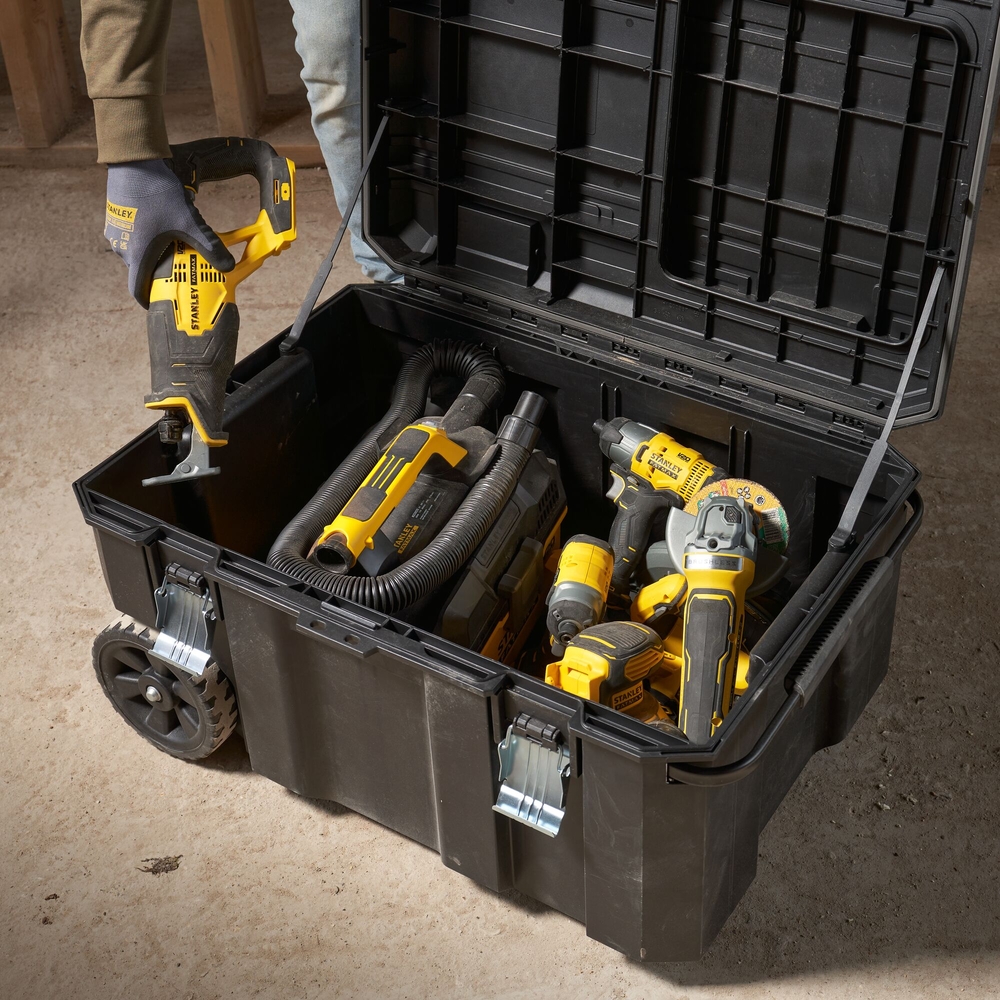 Coffre de chantier étanche 136 L PRO-STACK™ FATMAX - FMST17870-1 - STANLEY FATMAX