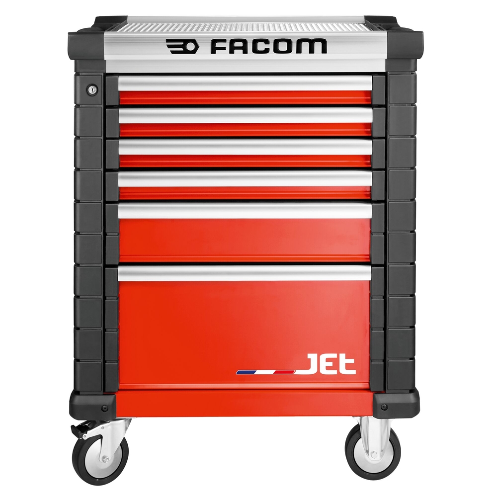 Servante 6 tiroirs - 3 modules par tiroir - FACOM - JET.6M3A