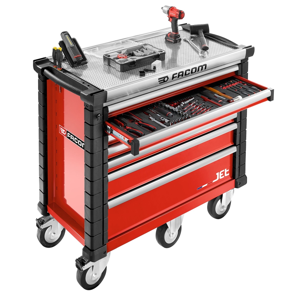 Servante JET 7 tiroirs - 5 modules par tiroir - FACOM - JET.7M5A