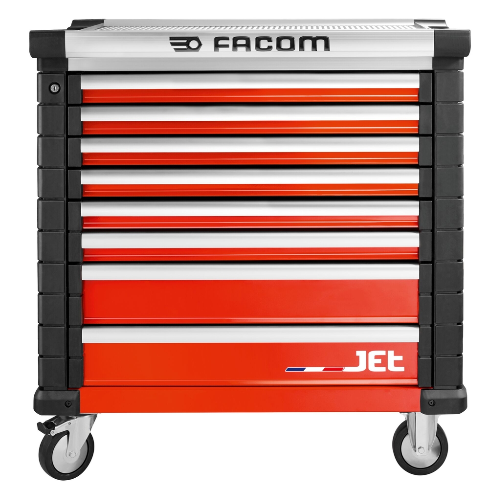 Servante JET 8 tiroirs - 4 modules par tiroir - FACOM - JET.8M4A