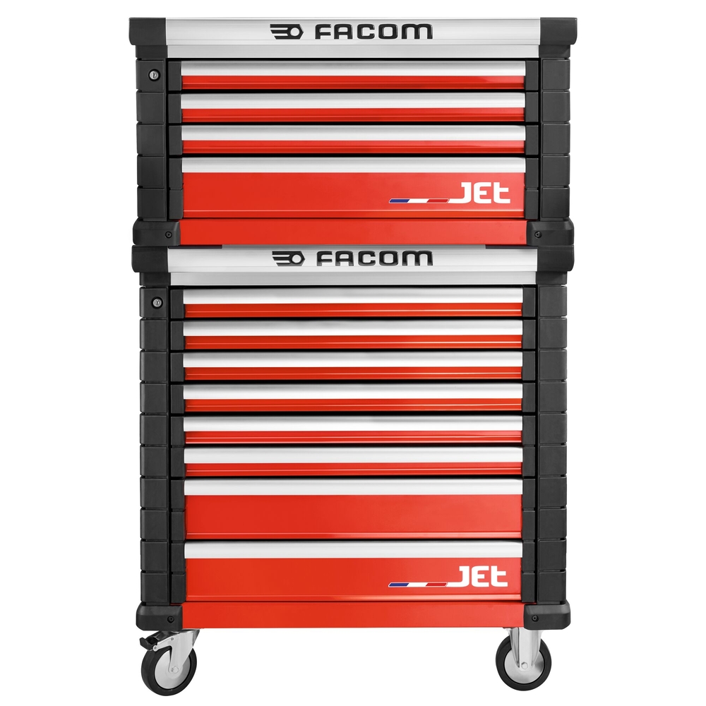 Servante JET 8 tiroirs - 4 modules par tiroir - FACOM - JET.8M4A