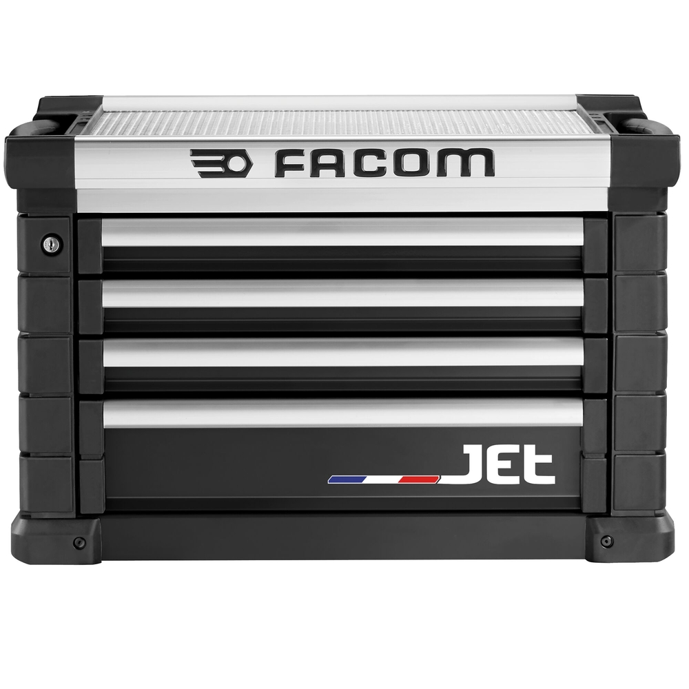 Coffre 4 tiroirs 569x421mm - 3 modules par tiroir noir - FACOM - JET.C4NM3A