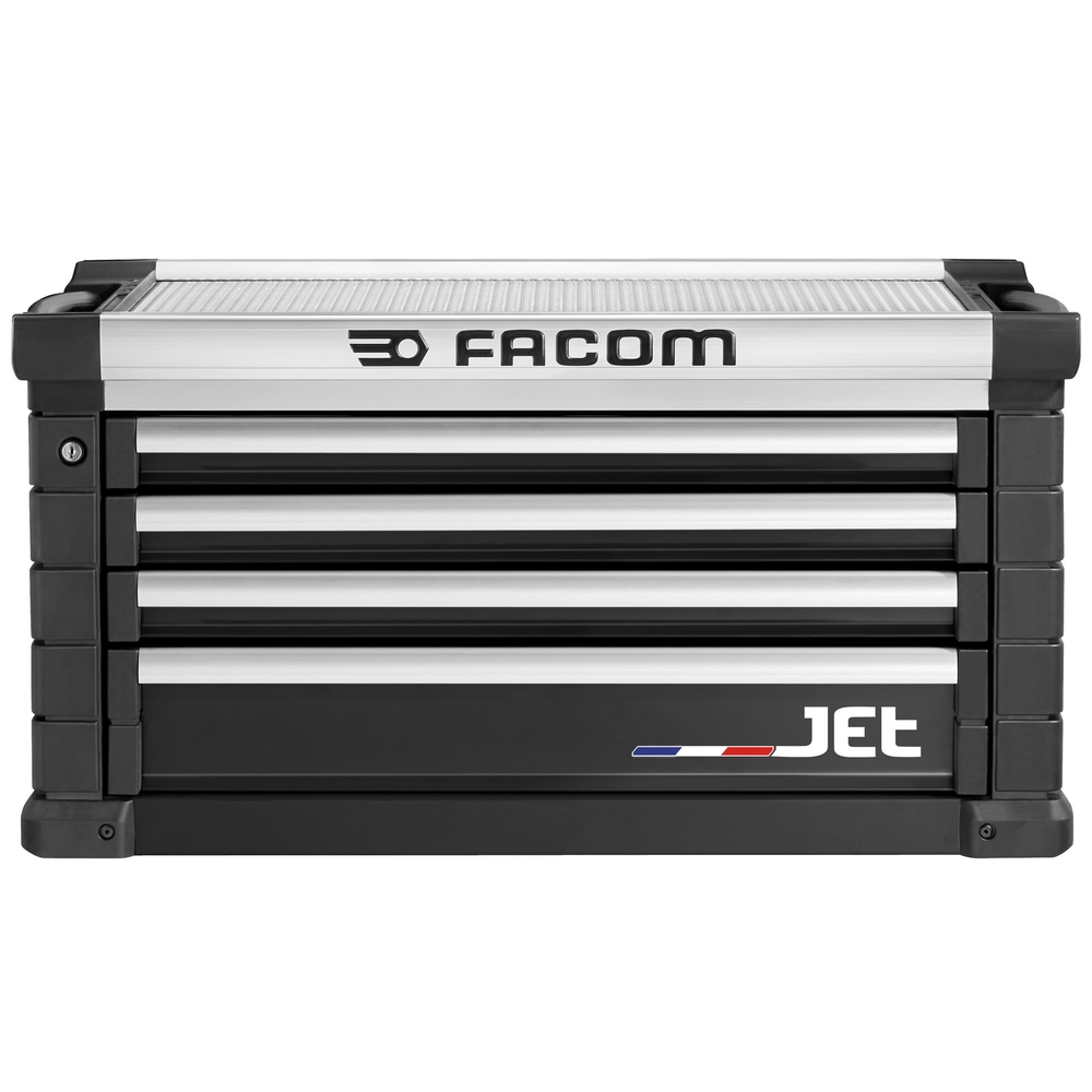 Coffre JET 4 tiroirs - 4 modules par tiroir noir - FACOM - JET.C4NM4A