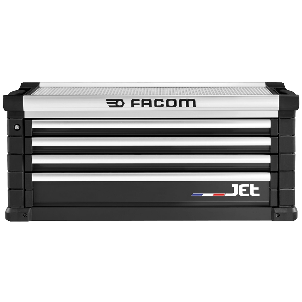 Coffre JET 4 tiroirs - 5 modules par tiroir noirs - FACOM - JET.C4NM5A