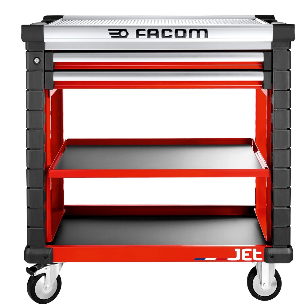 Desserte d’atelier mobile JET.M4A avec 2 tiroirs - FACOM - JET.UC3S2DM4A