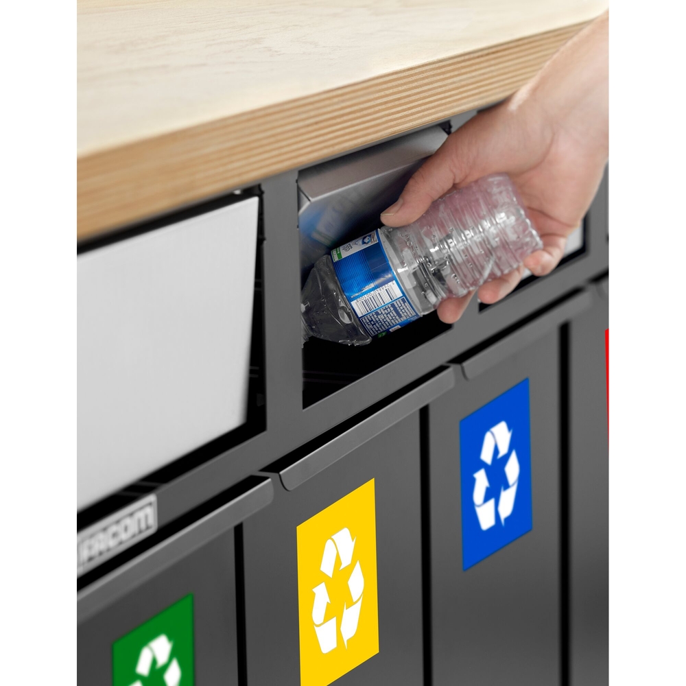 Set de 5 containeurs à déchets avec système de trappes - FACOM - JLS3-5BINS