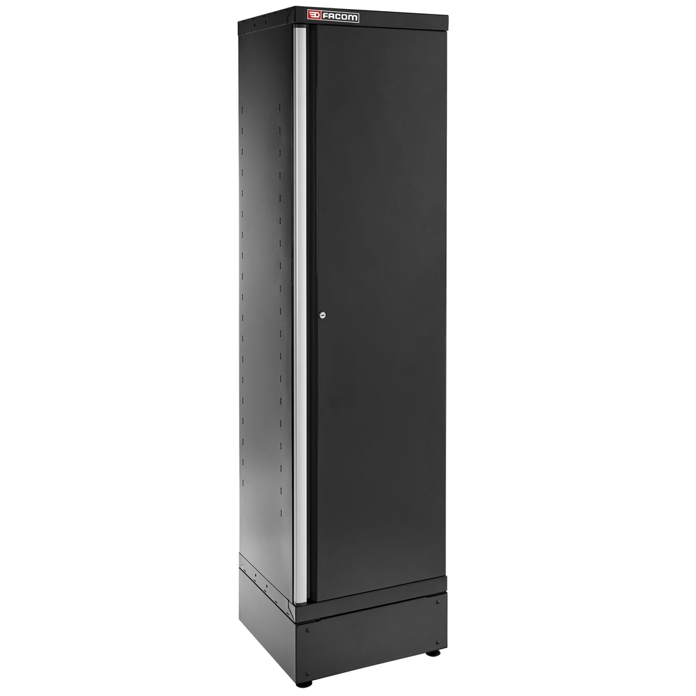 Armoire 1 porte pleine 3 étagères L 533 x p 506 x h 2060 mm noire - FACOM - JLS3-A500PPBS