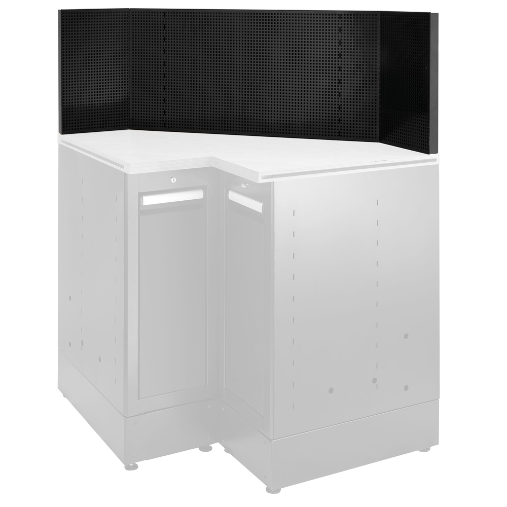 Demi panneau perforé pour meuble d'angle MBSCSW(G) carrés 6 x 6 mm noir - FACOM - JLS3-PPAVACSBS