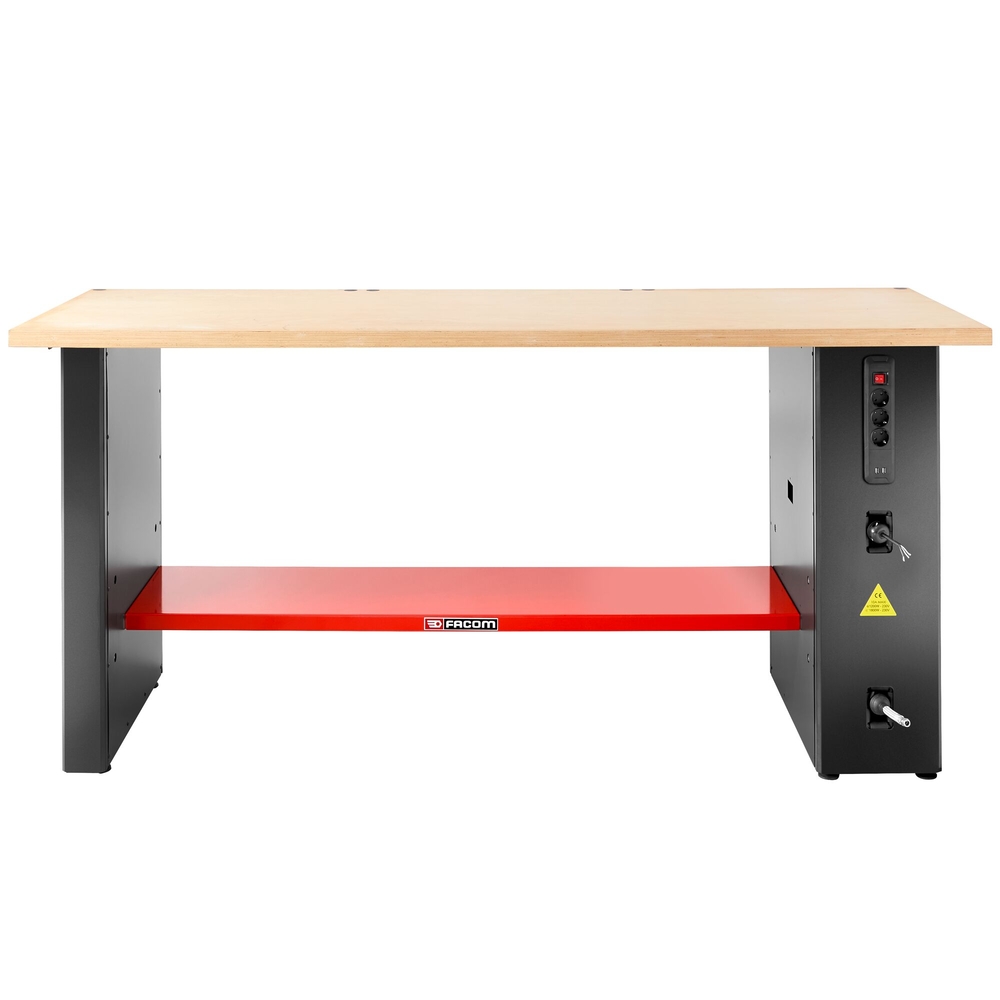 Pied power version haute 1015 mm prises enrouleurs élec et air comprimé - FACOM - JLS3-PSHPOWER