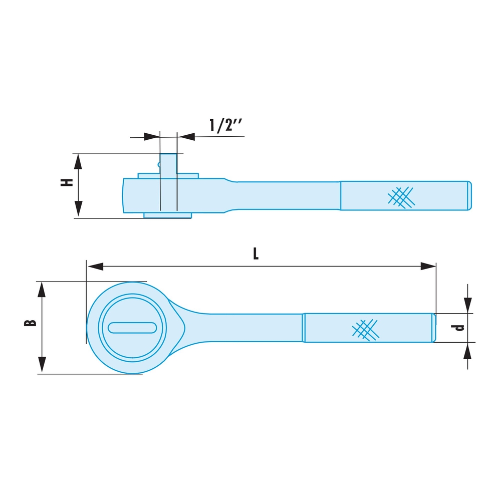 Cliquet 1'' SR antidéflagrant - FACOM - M.151SR