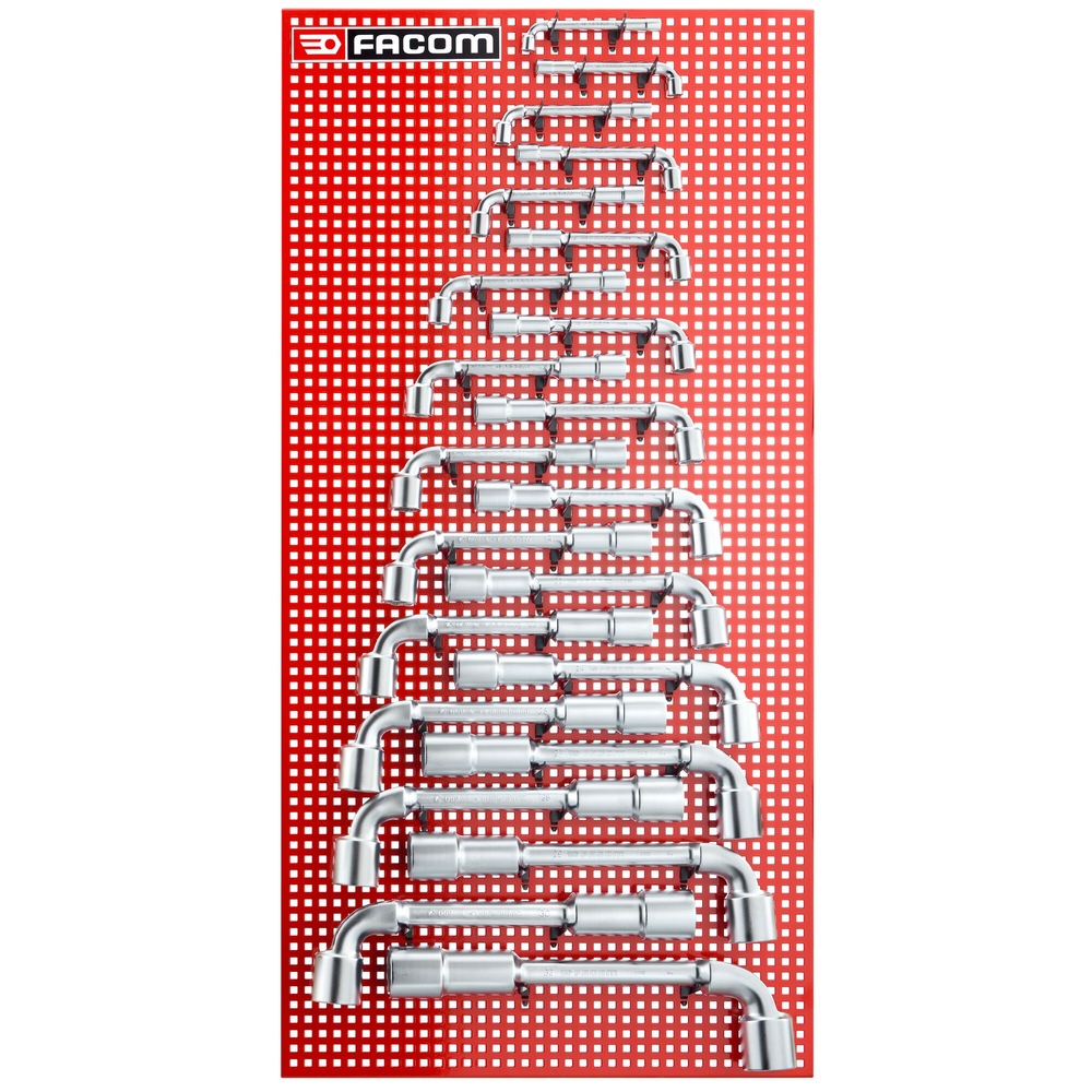 Panneau perforé vertical rouge - Par 5 - FACOM - PK.1