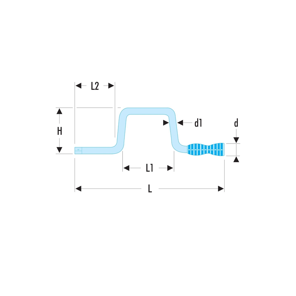 Vilebrequin 1/4' - FACOM - R.110