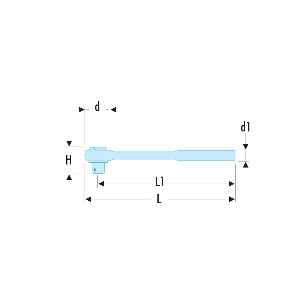 Cliquet 1/4' à verrouillage SLS - FACOM - RL.171SLS
