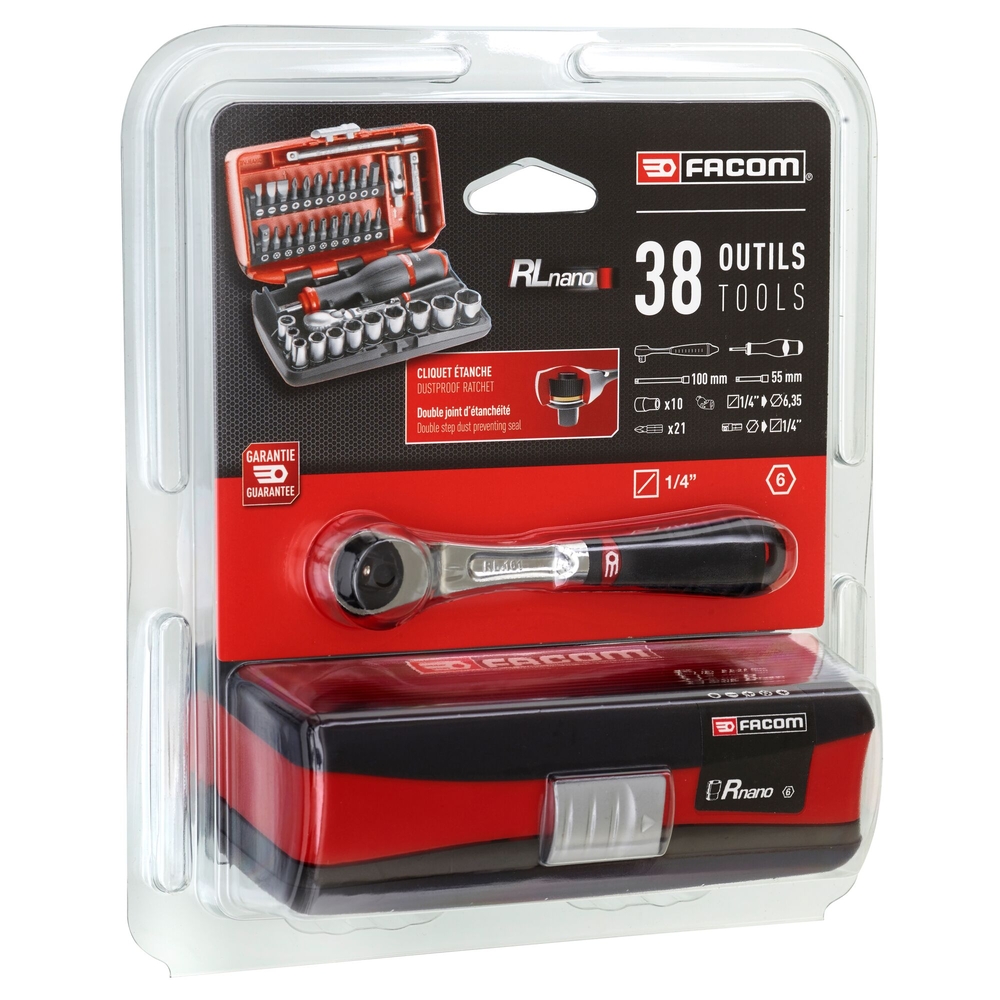 Coffret douilles 1/4