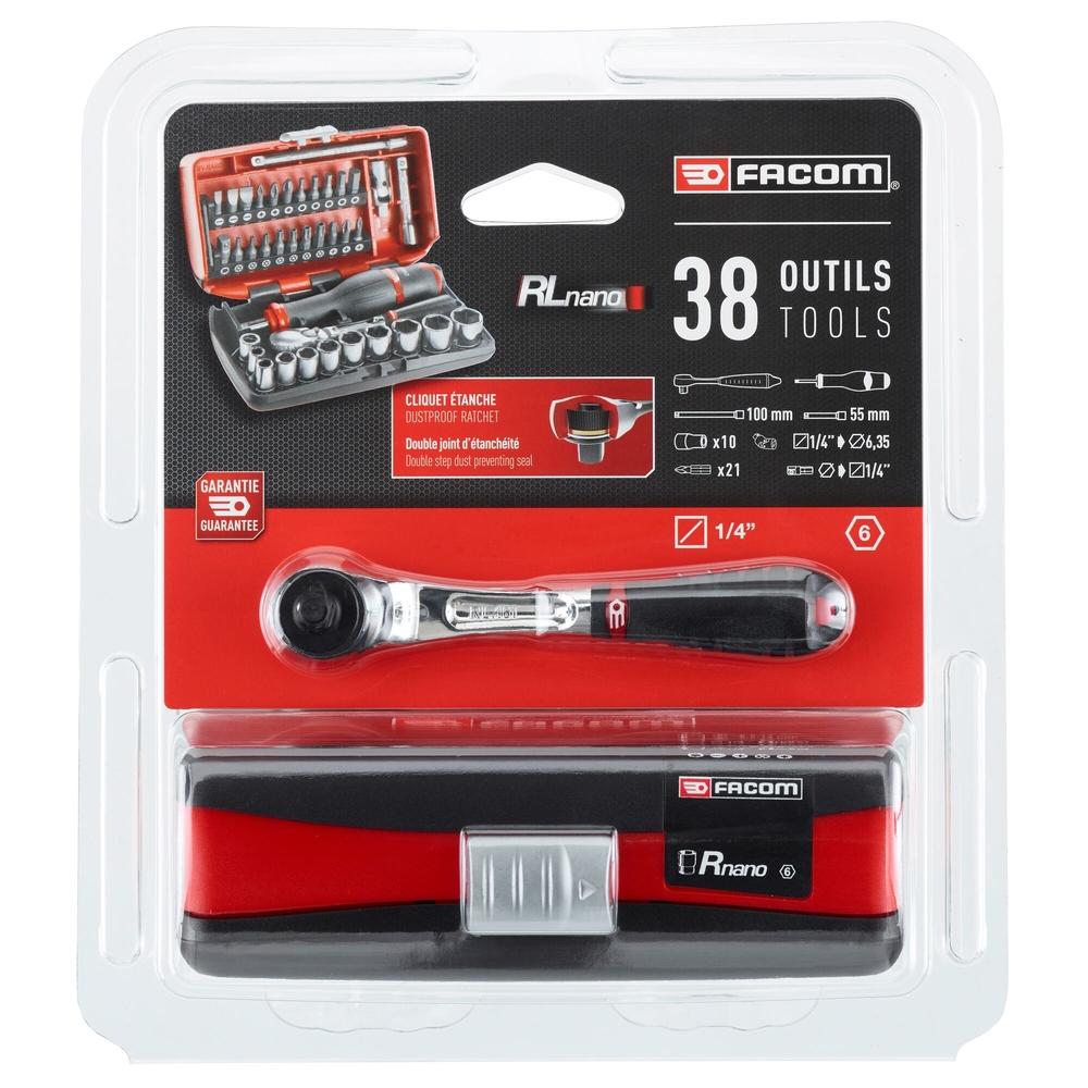 Coffret douilles 1/4