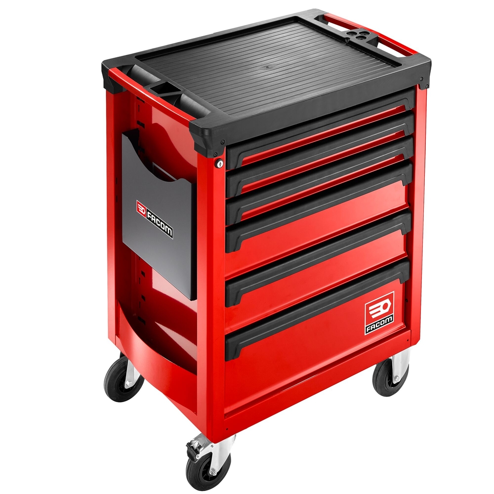 Servante ROLL 6 tiroirs - 3 modules par tiroir rouge - FACOM - ROLL.6M3A