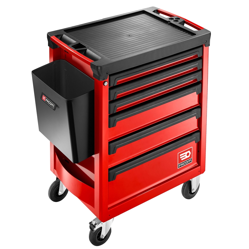 Servante ROLL 6 tiroirs - 3 modules par tiroir rouge - FACOM - ROLL.6M3A