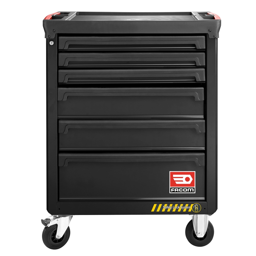 Roll safety 6 tiroirs noir - FACOM - ROLL.6NM3AS