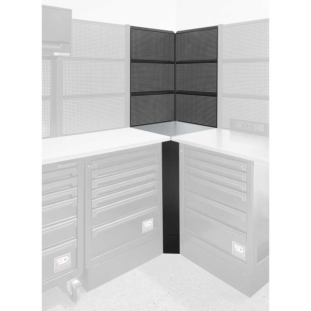 Meuble d'angle - plan de travail galva - RWS2 - FACOM - RWS2-CSGBS