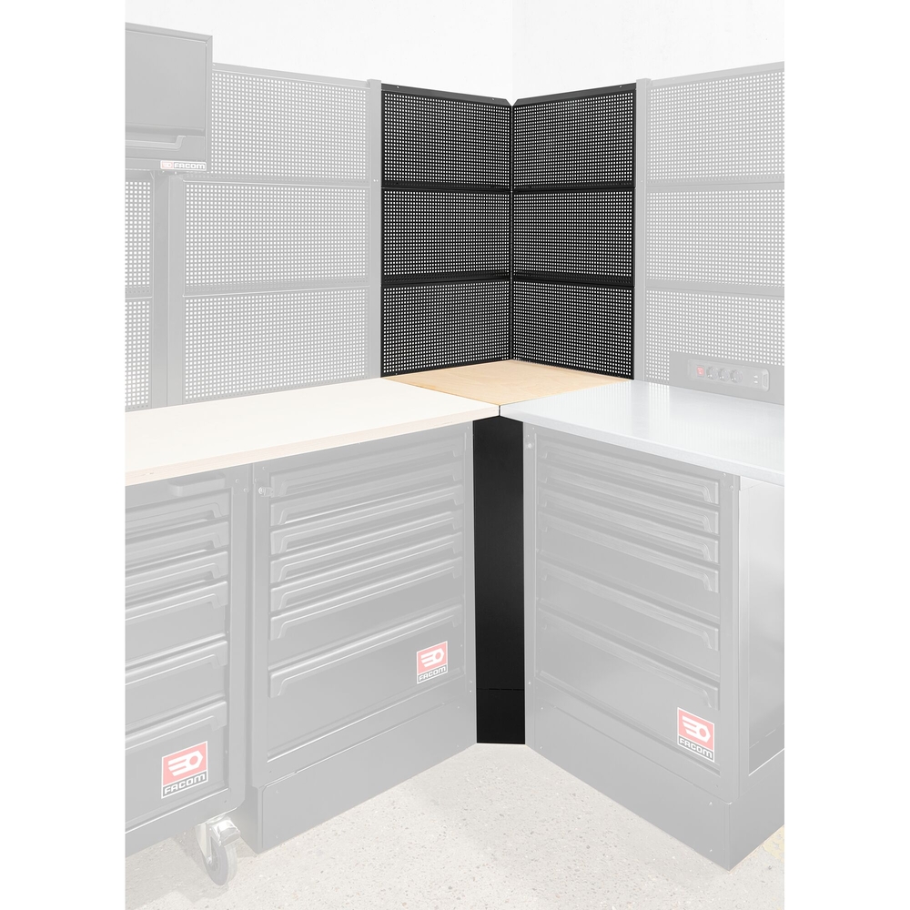 Meuble d'angle - plan de travail bois - RWS2 - FACOM - RWS2-CSWBS