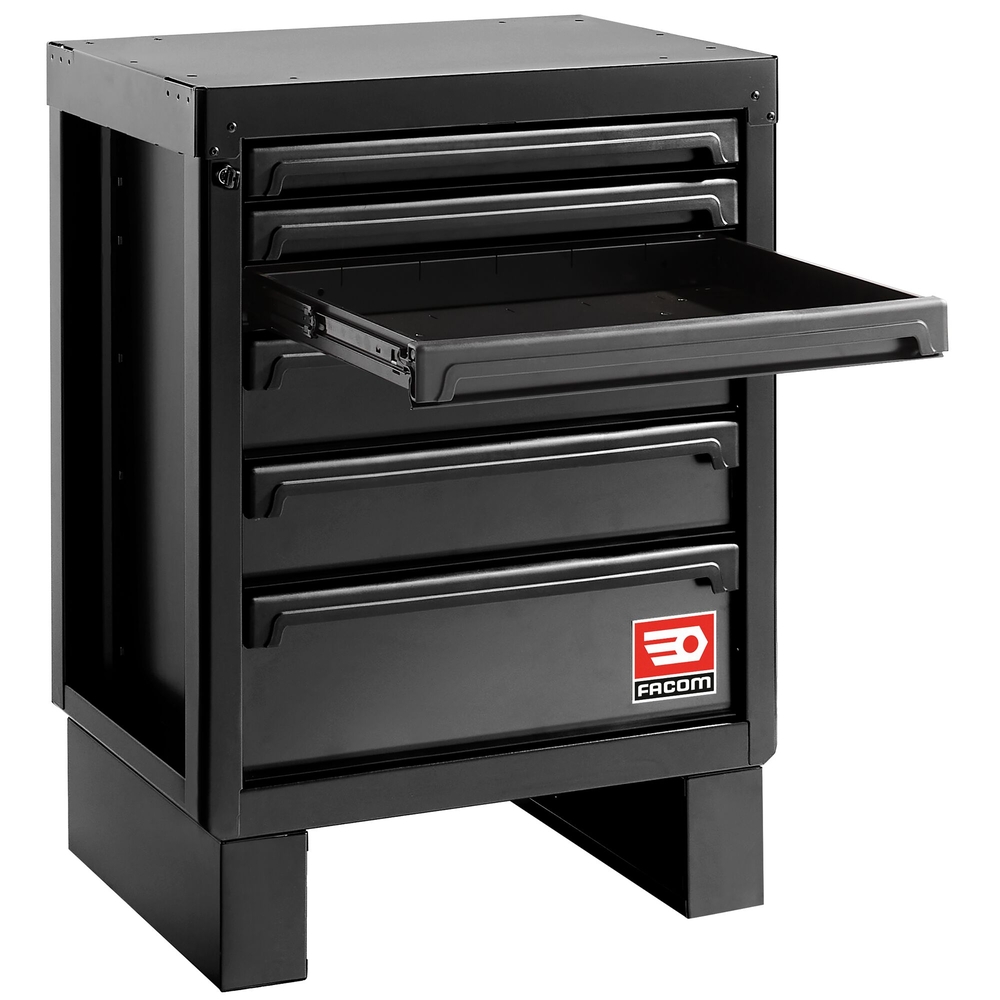 Meuble bas 6 tiroirs - noir - RWS2 - FACOM - RWS2-MBS6TBS