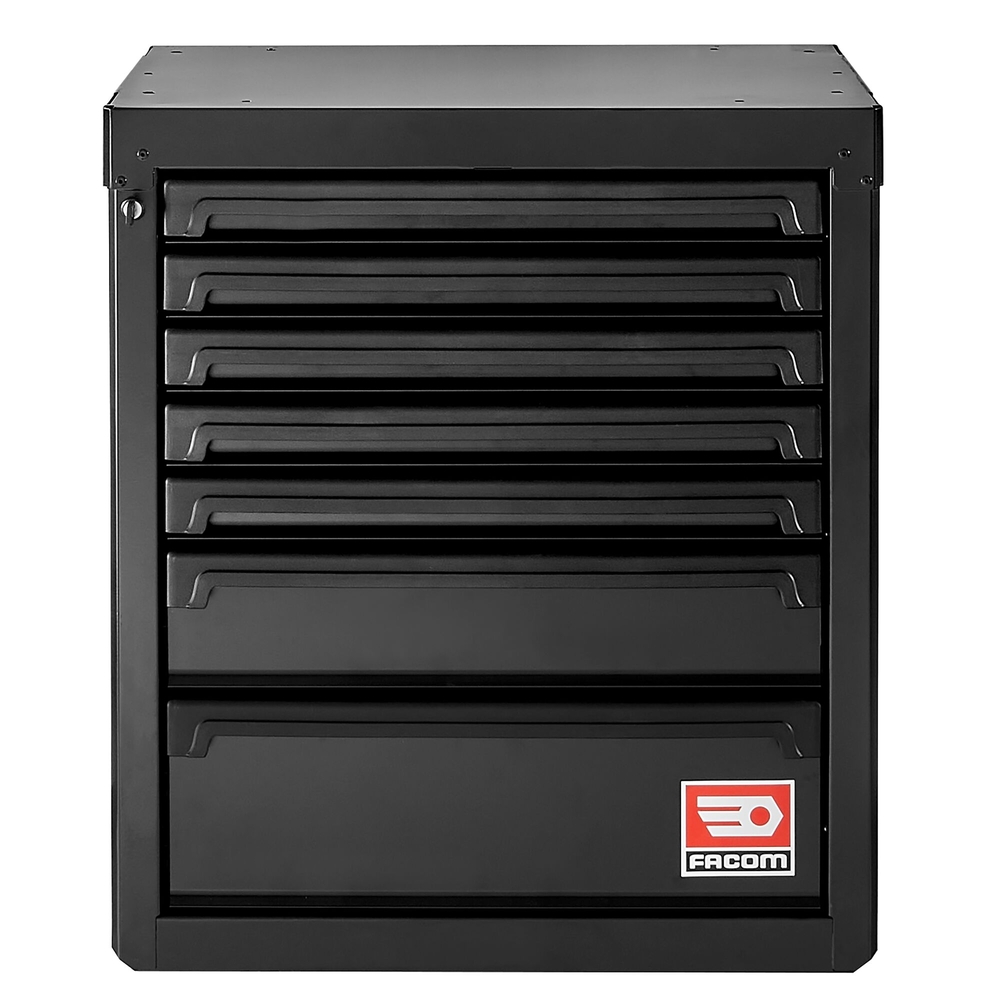 Meuble bas 7 tiroirs - noir - RWS2 - FACOM - RWS2-MBS7TBS