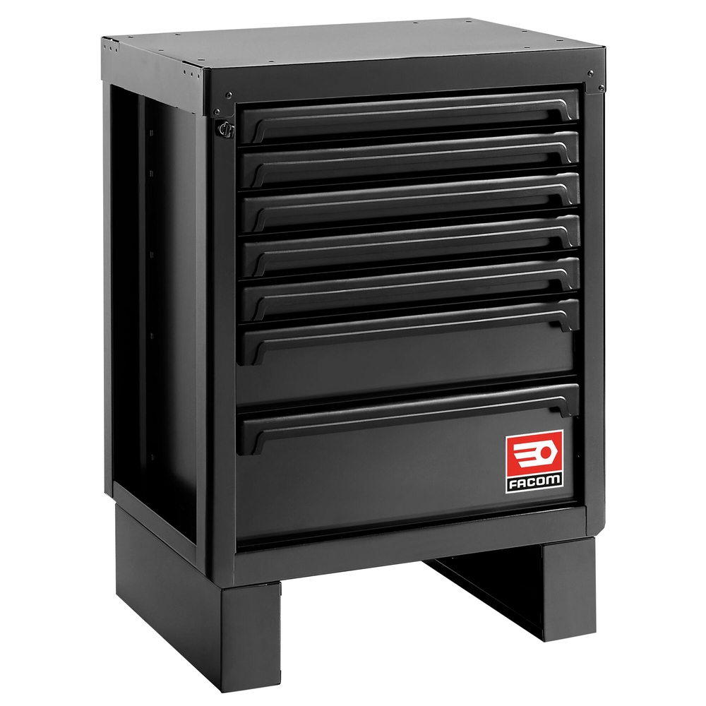 Meuble bas 7 tiroirs - noir - RWS2 - FACOM - RWS2-MBS7TBS