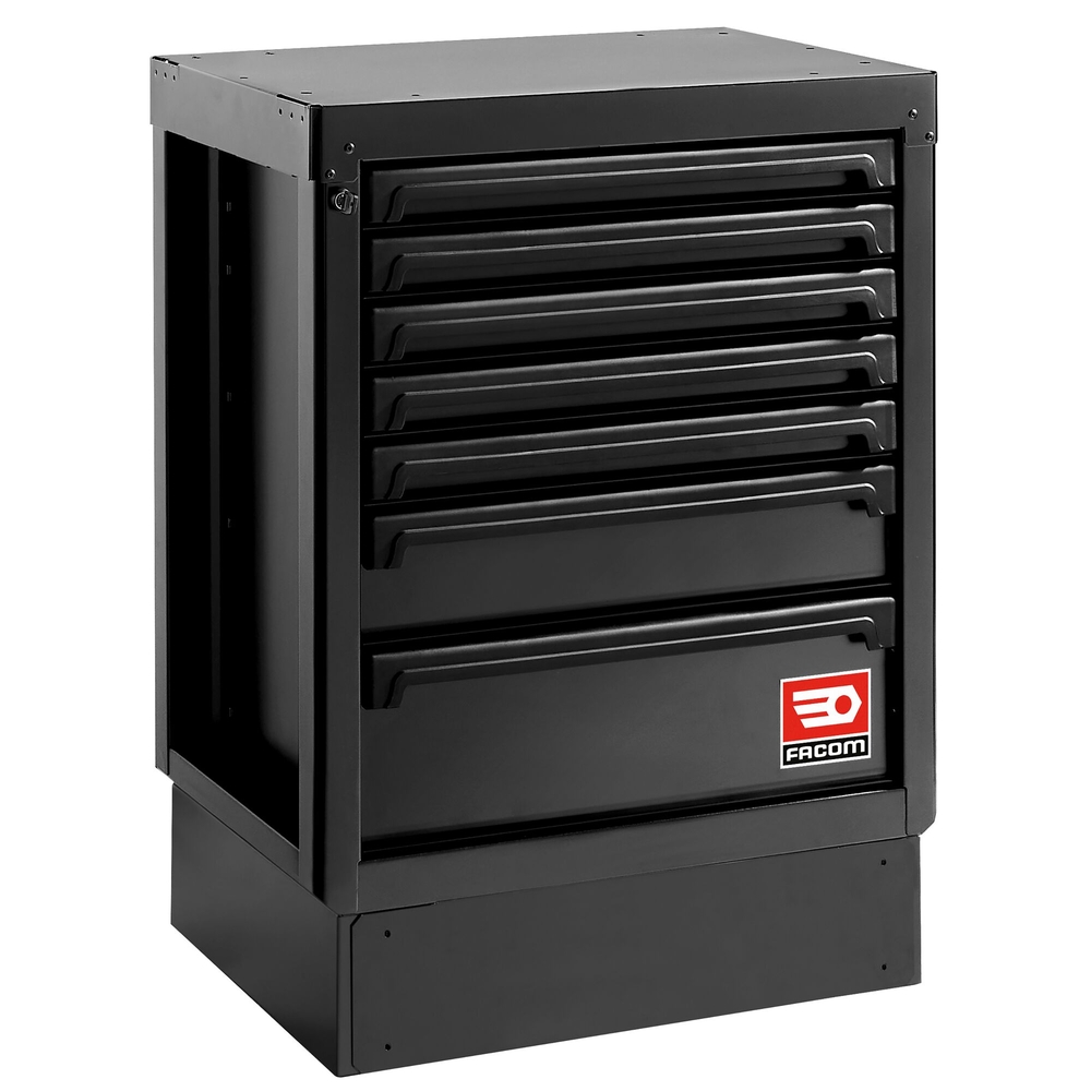Meuble bas 7 tiroirs - noir - RWS2 - FACOM - RWS2-MBS7TBS